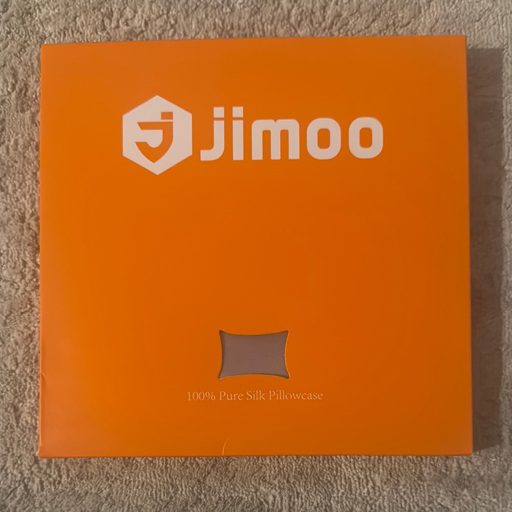 Jimoo silver Silk Pillowcase